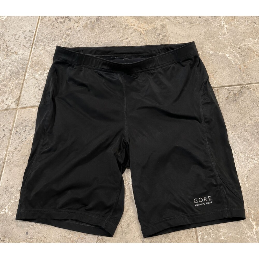 Gore Wear Womens M Black Performance Compression Biker Shorts Cycling Running